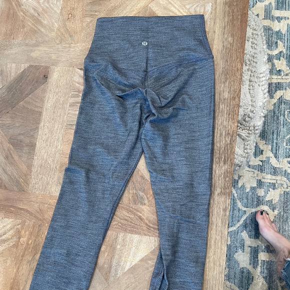 LULULEMON ALIGN™ PANT II 25" Mini Heathered Herringbone - Picture 2 of 4